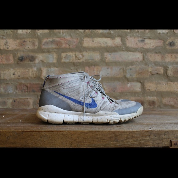 nike flyknit trainer wolf grey